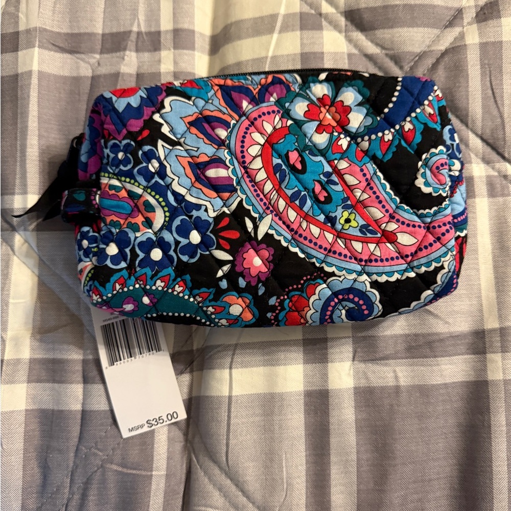 Vera Bradley Haymarket Paisley Medium Cosmetic Bag